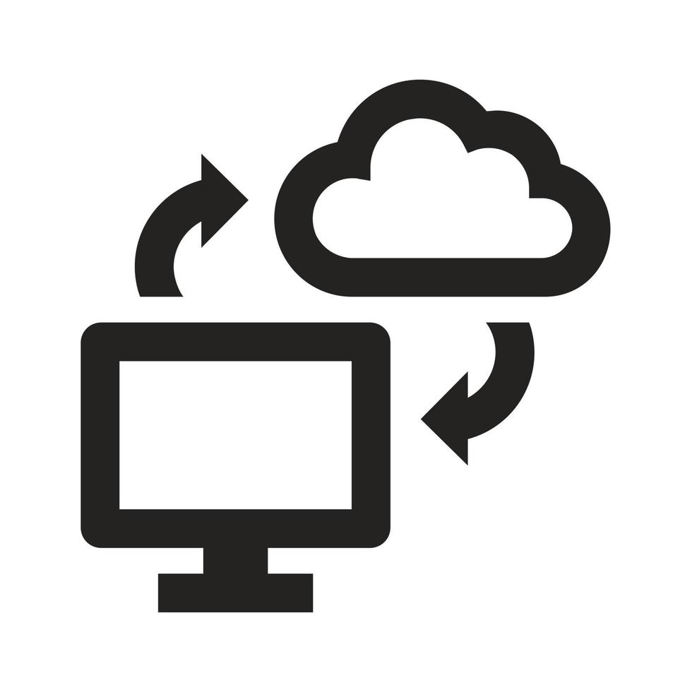 tech icon set, glyph style. vector design for website, UI, application.