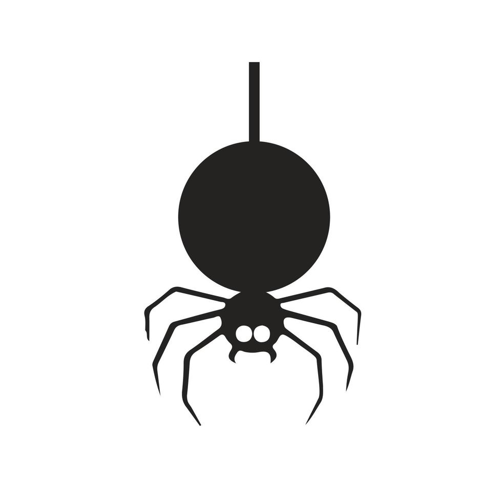 spider icon illustration. vector design that is suitable for websites, apps.