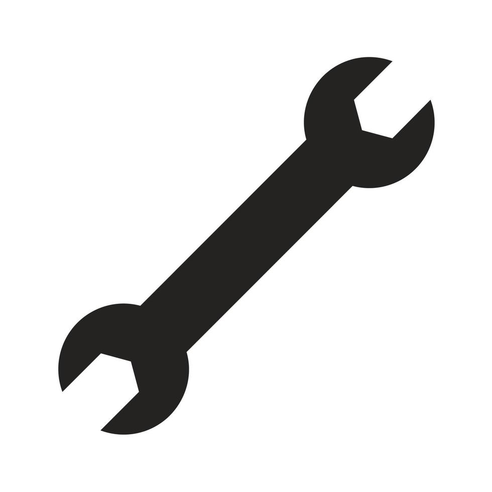wrench icon illustration. vector, very suitable for use in business, websites, logos, applications, apps, banners, and others vector
