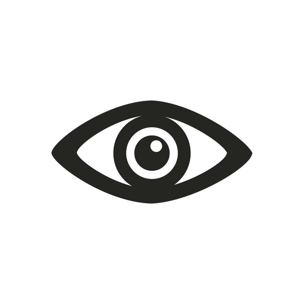 eye icon illustration. vector design that is suitable for websites, apps.