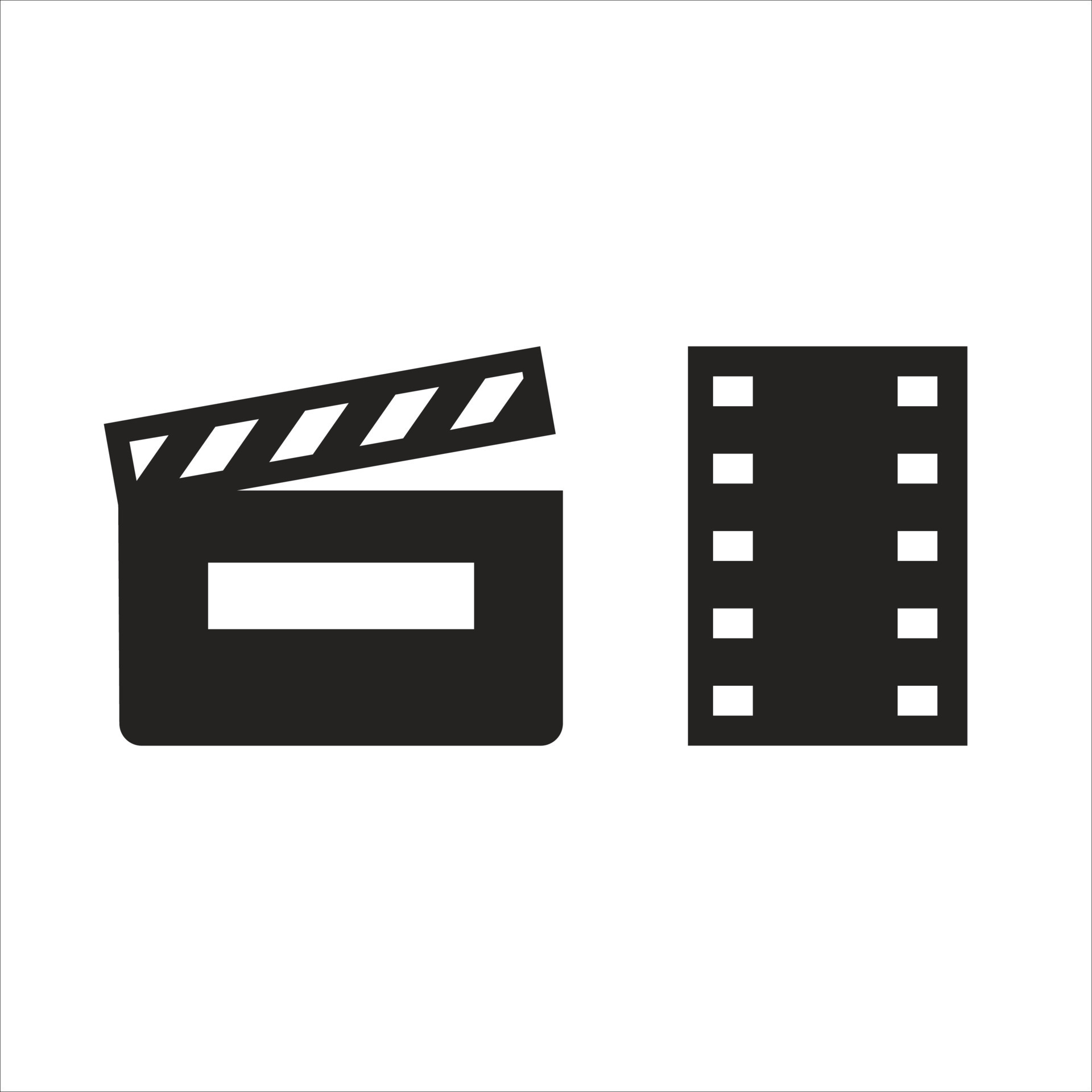 record icon vector logo illustration, photo shoot. Suitable for Web