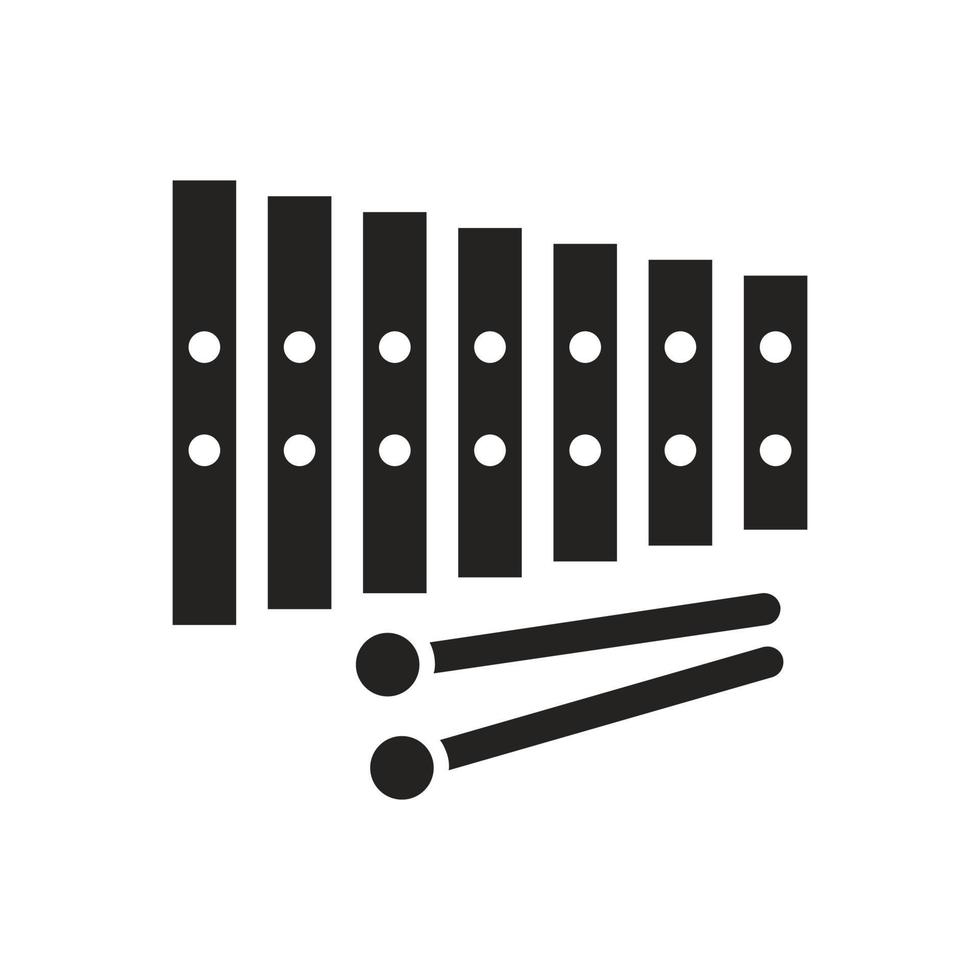 golpe de ilustración de icono de instrumento musical, instrumento. diseños vectoriales que son adecuados para sitios web, aplicaciones y más. vector