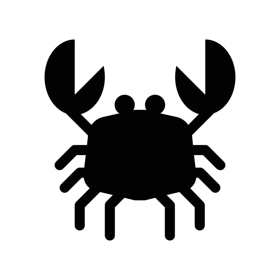 crab icon illustration. vector designs that are suitable for websites, apps and more.