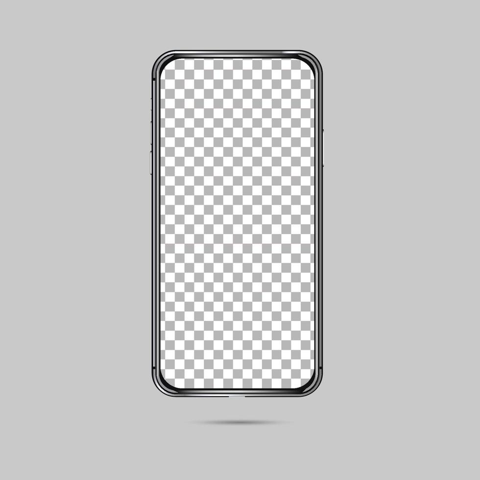 the latest smartphone to design your template vector