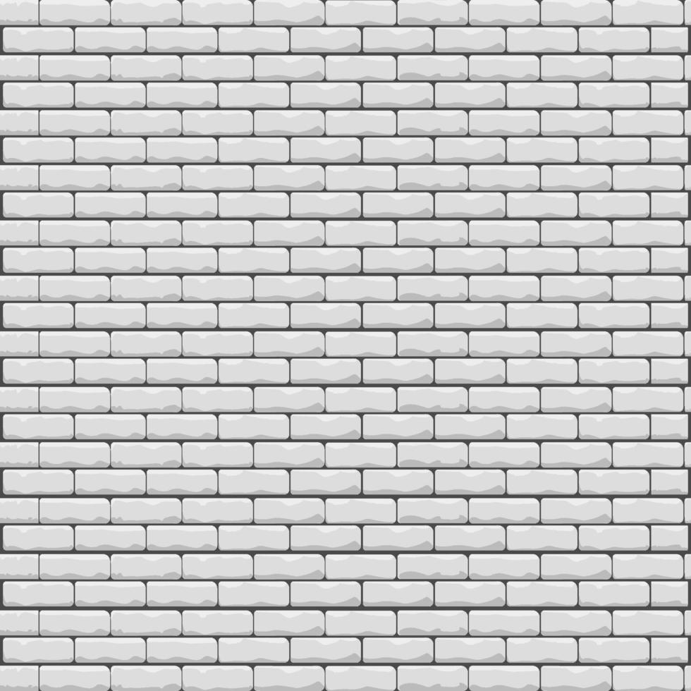 White Brick with Beautiful Concept Design vector