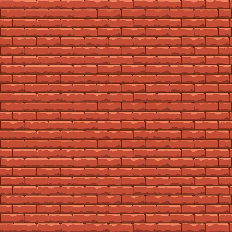 brick with orange color and beautiful lighting vector