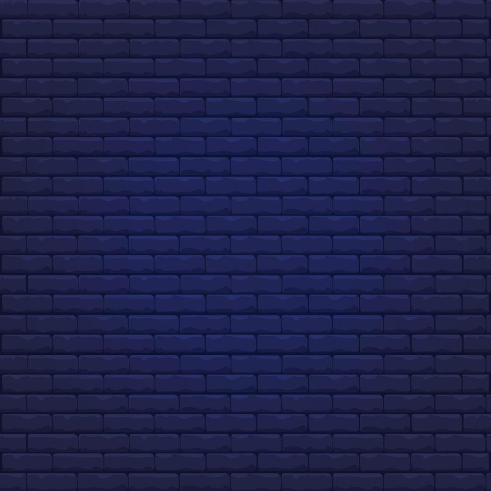 dark blue bricks with sparkling spotlight vector