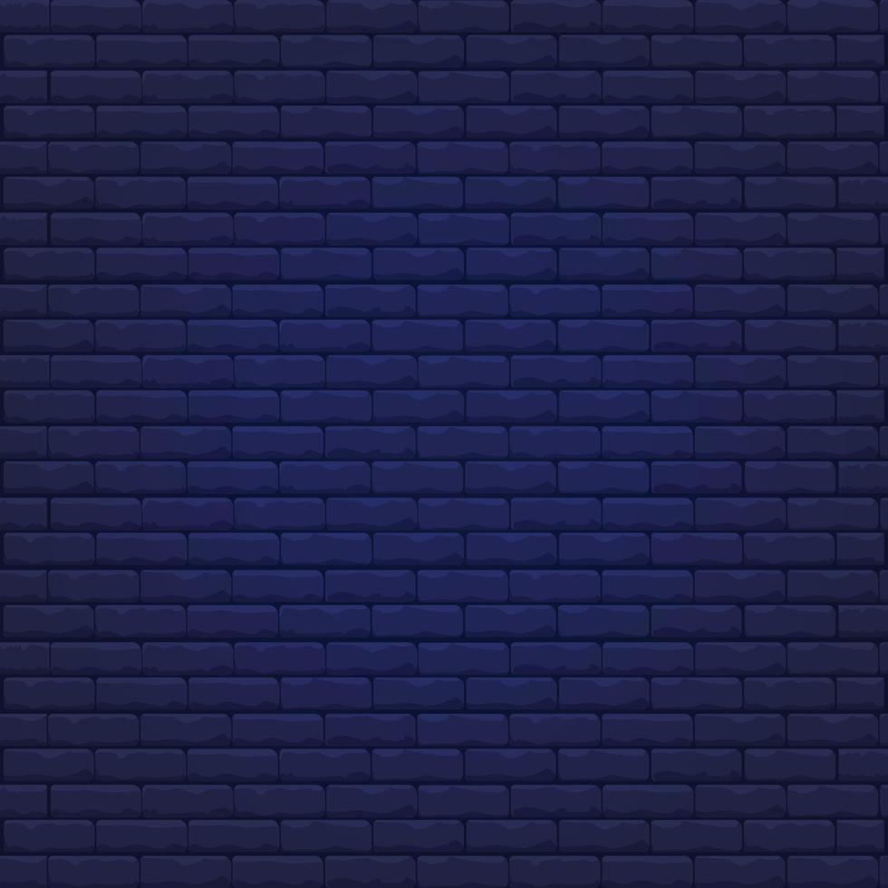 dark blue bricks with sparkling spotlight vector