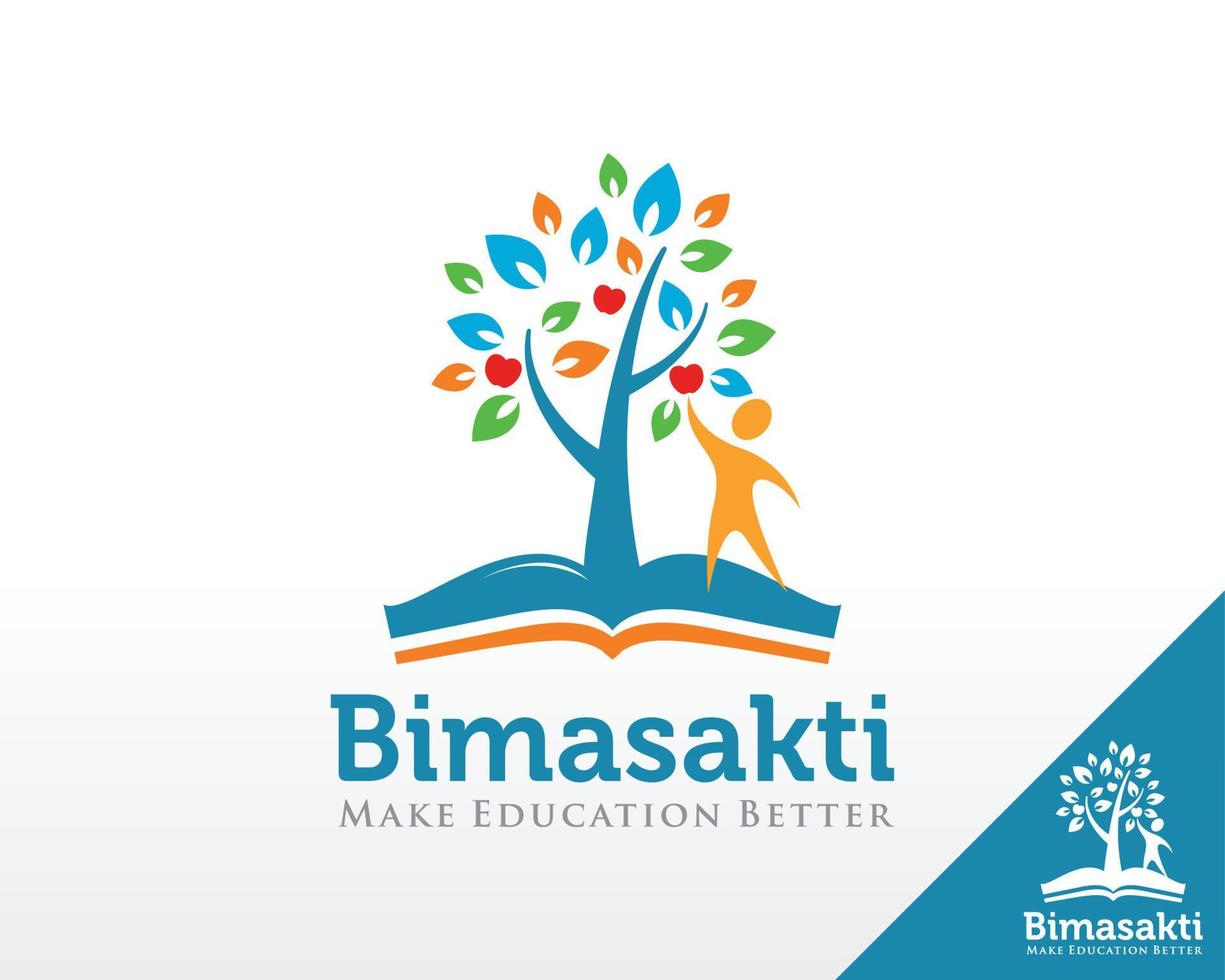 logotipo de educación. vector de diseño de logotipo de liderazgo y escuela