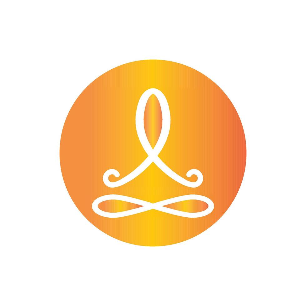 yoga logo vector