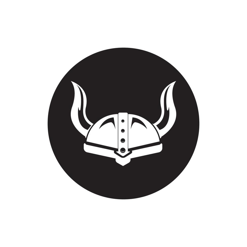helmet vikings logo vector