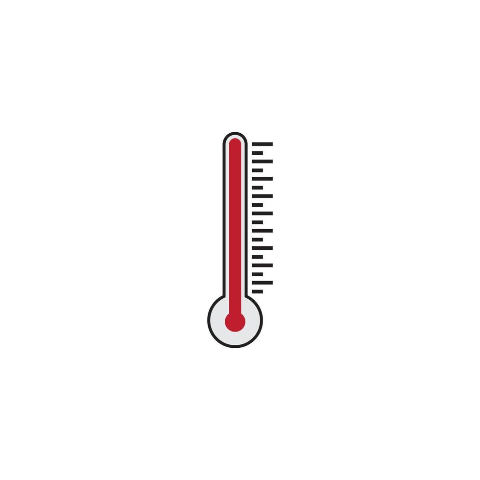 Thermometers icon vector