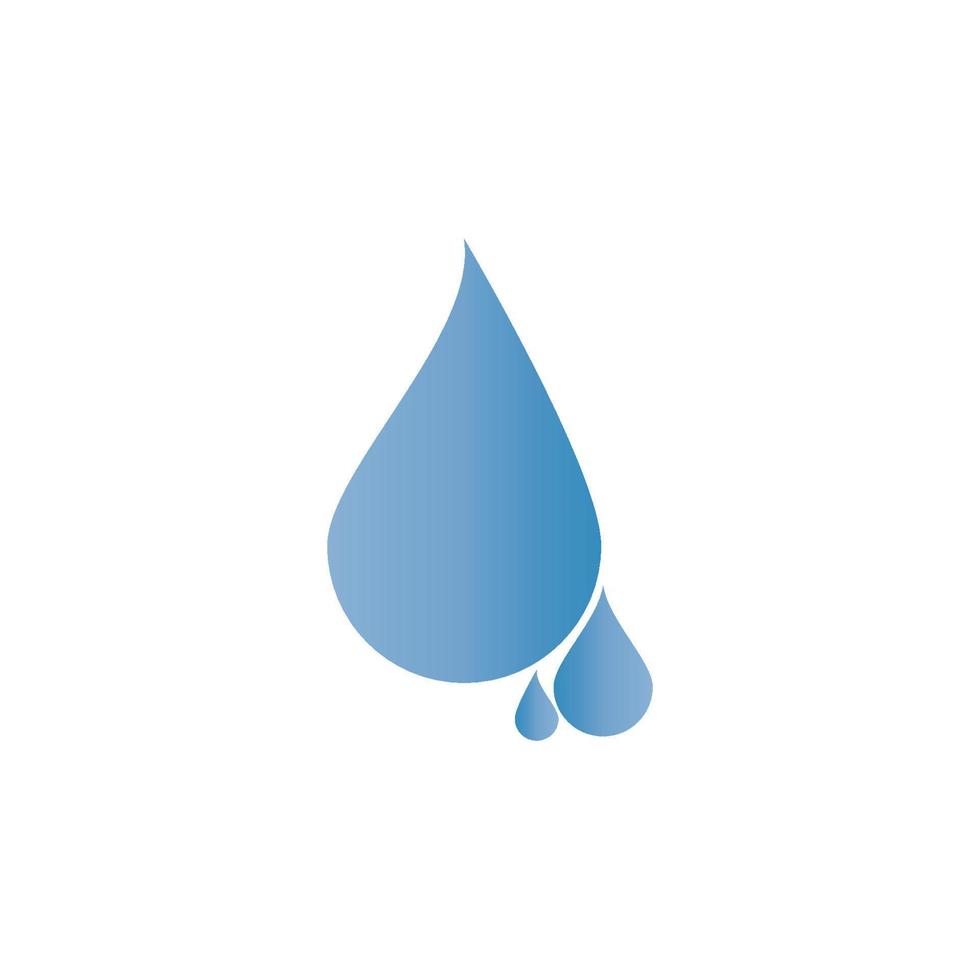 icono de gota de agua vector