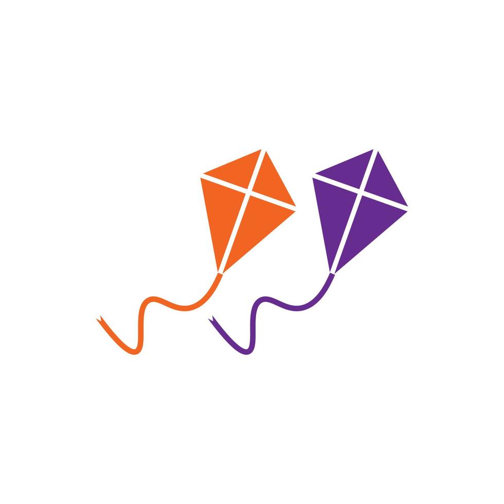 kite logo vector