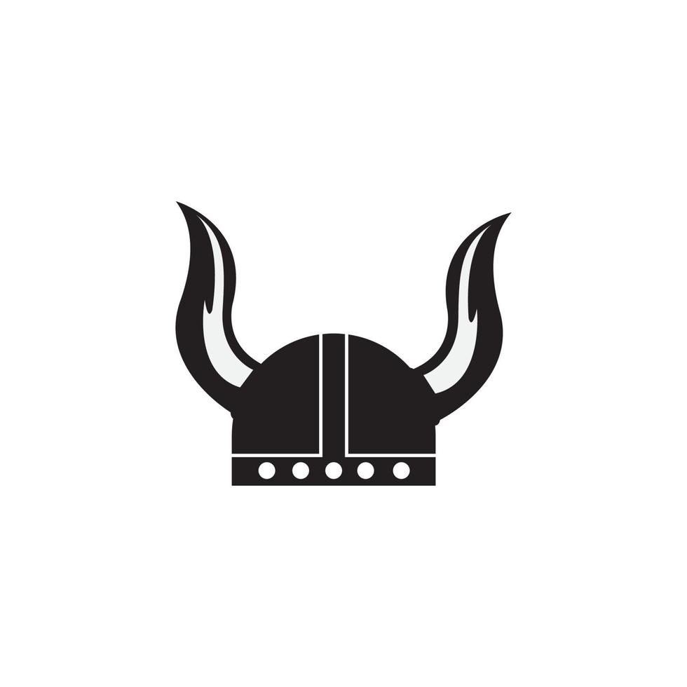 helmet vikings logo vector