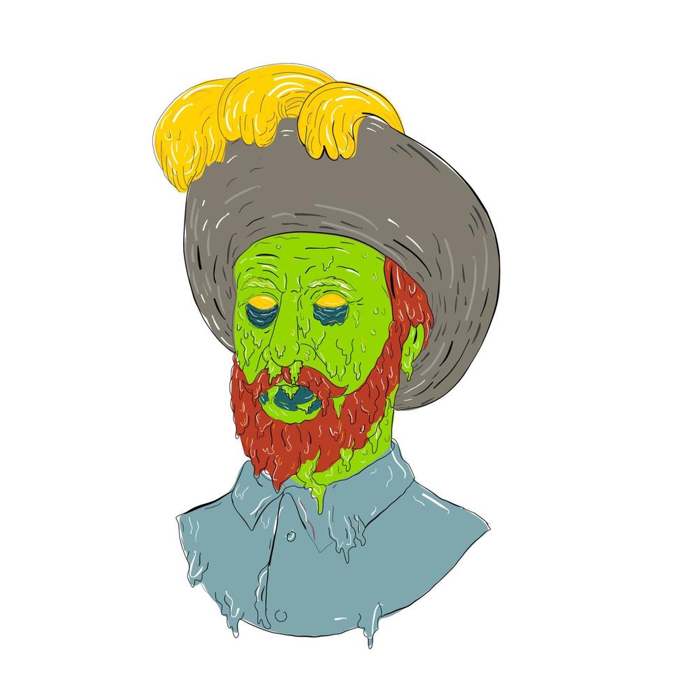 Marquis Conquistador Grime Art vector