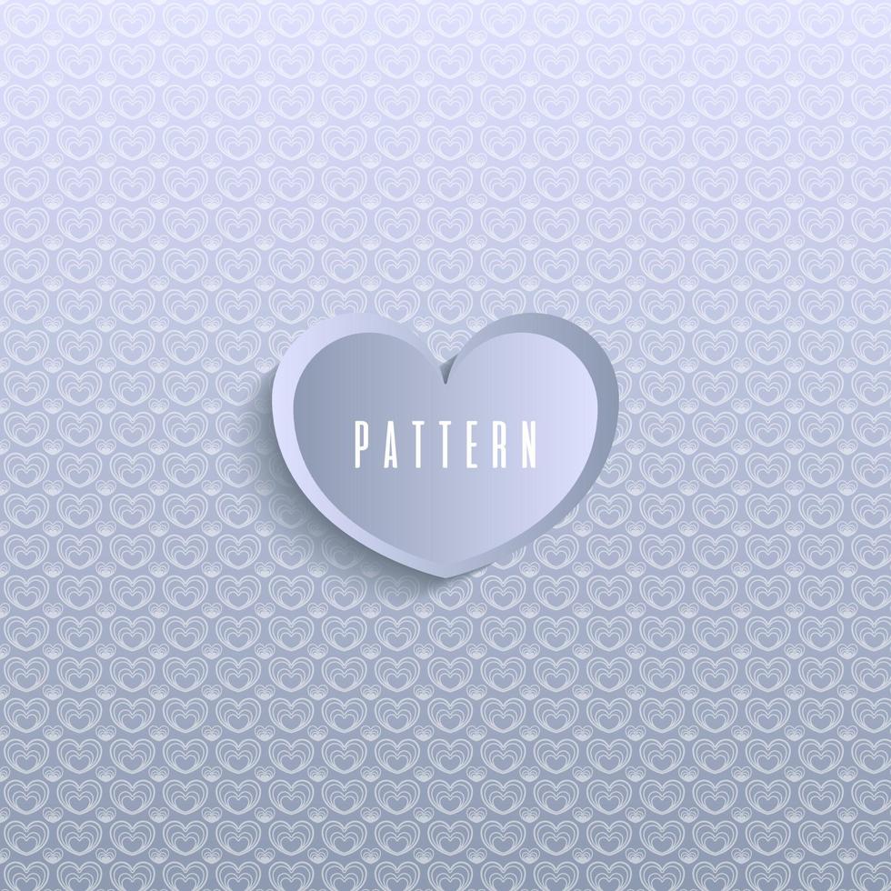 pattern heart wallpaper vector