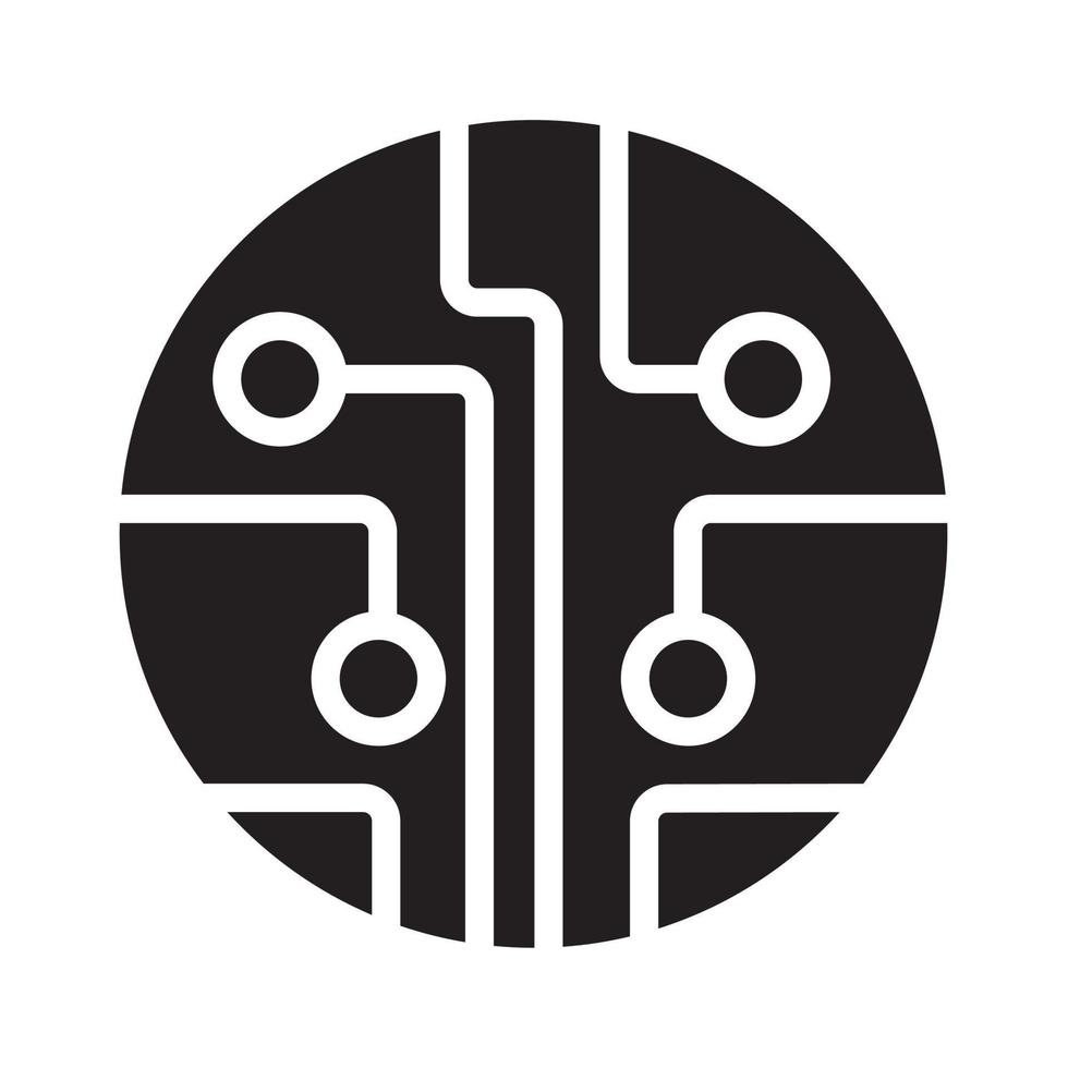 Circuit board, technology vector icon. For your web site design, logo, app, UI. Vector illustration