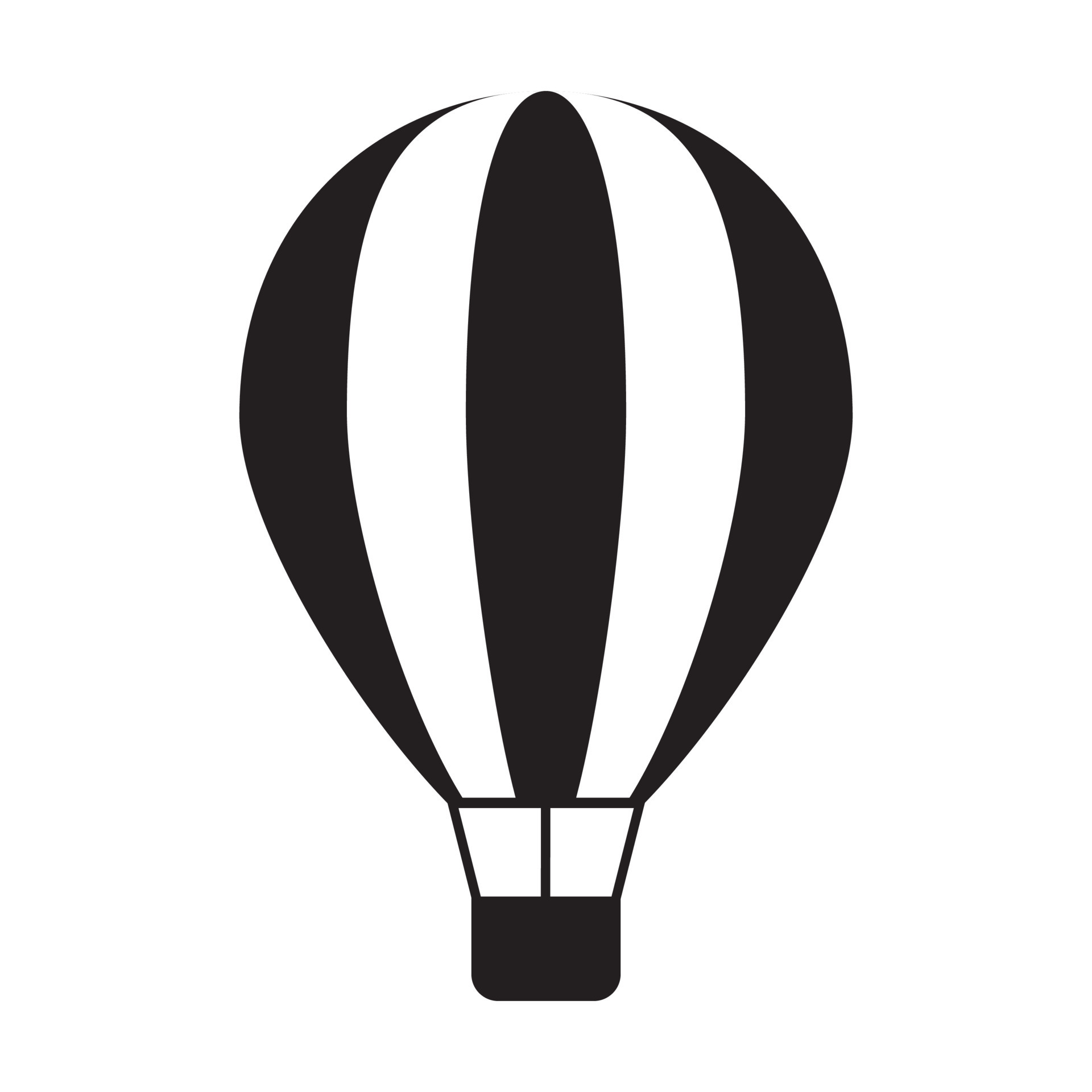 nog een keer heroïsch Ga op pad Hot air balloon icon vector for graphic design, logo, website, social  media, mobile app, UI illustration 7875069 Vector Art at Vecteezy