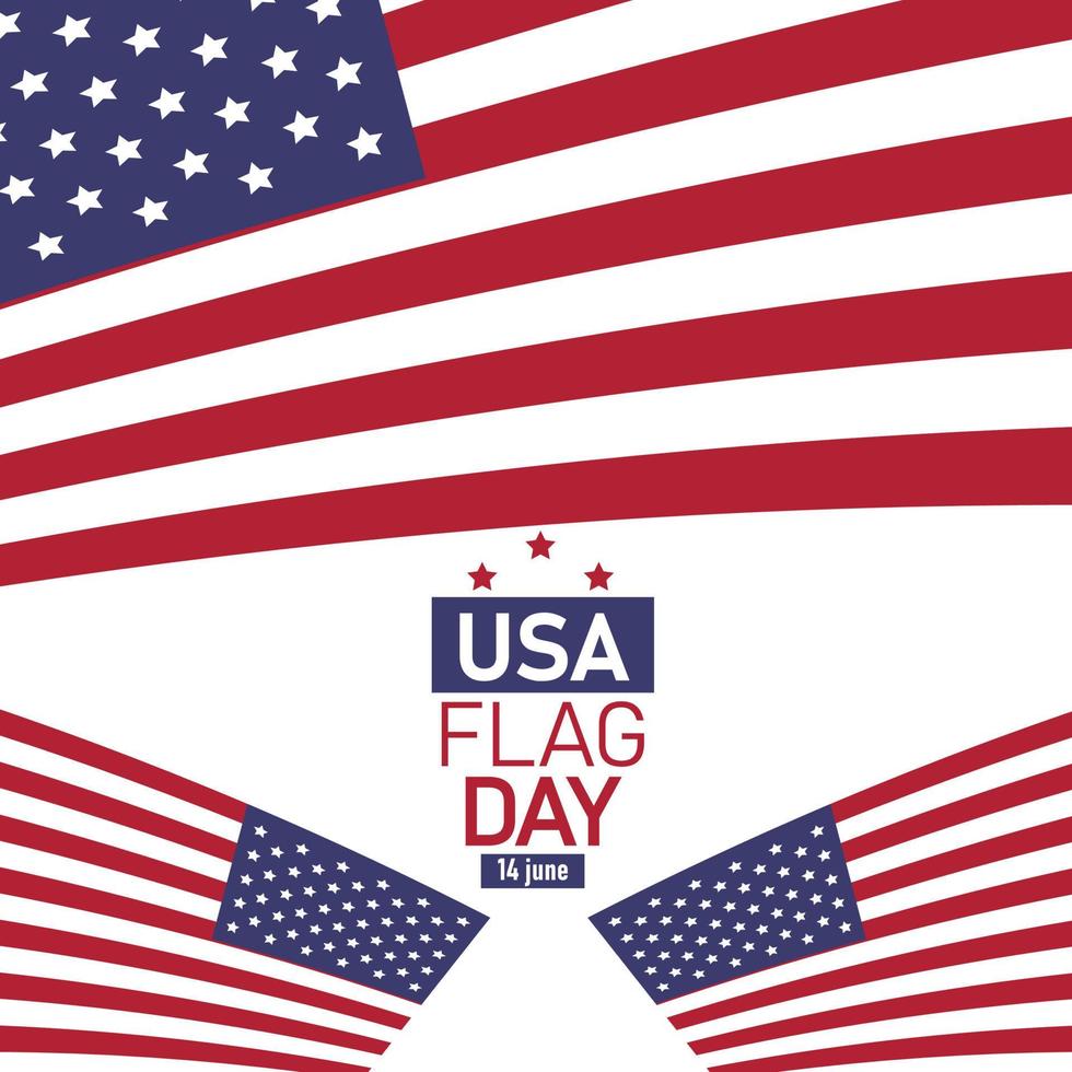 Flag Day ,USA Flag design vector,greeting card design vector