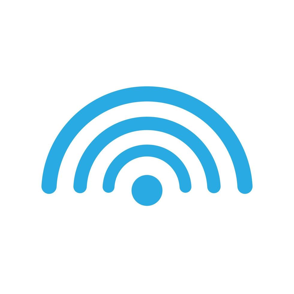 Wireless and wifi icon. Wi fi signal symbol. vector