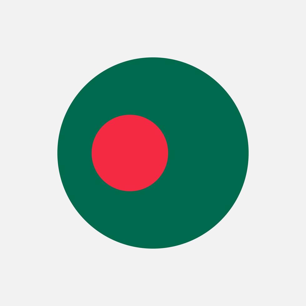 país bangladesh. bandera de bangladesh ilustración vectorial vector