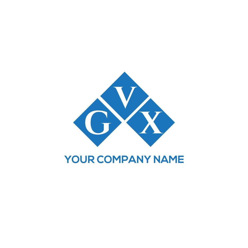 GVX letter logo design on white background. GVX creative initials letter logo concept. GVX letter design. vector