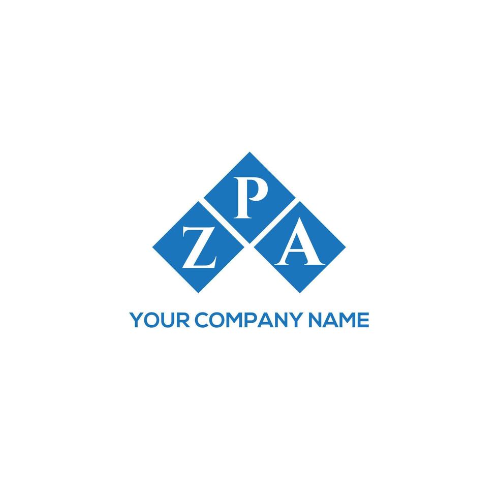 . ZPA letter design.ZPA letter logo design on white background. ZPA creative initials letter logo concept. ZPA letter design.ZPA letter logo design on white background. Z vector