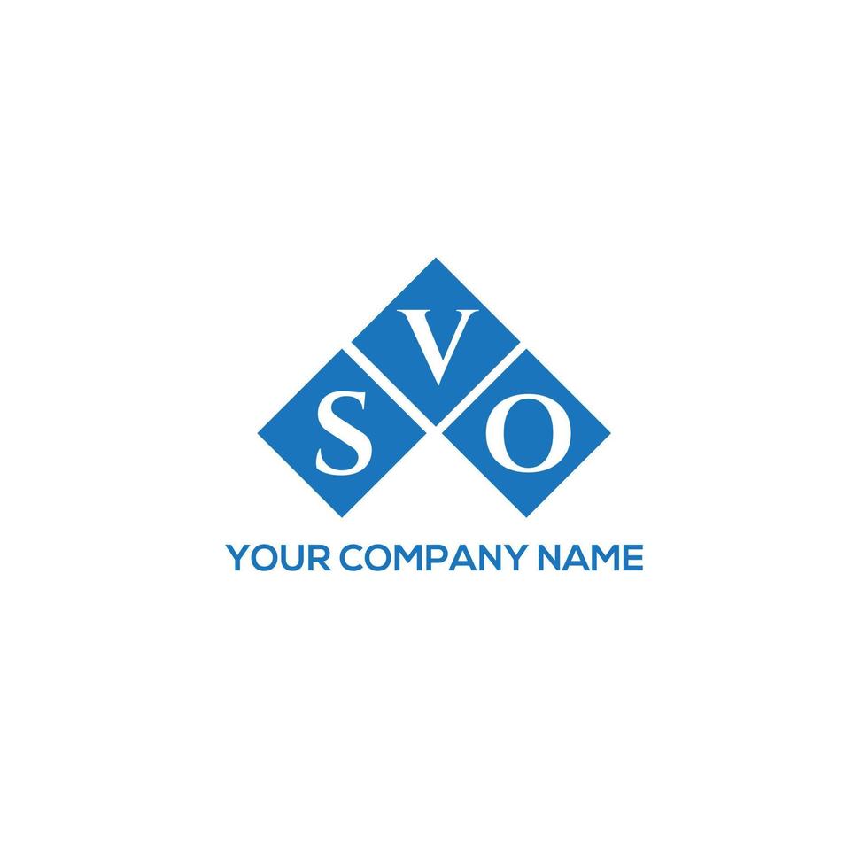 VO creative initials letter logo concept. SVO letter design.SVO letter logo design on white background. SVO creative initials letter logo concept. SVO letter design. vector