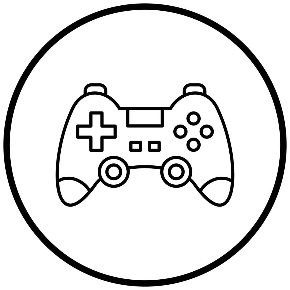 Gamepad Icon Style vector