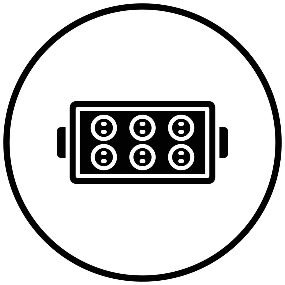 Baking Tray Icon Style vector