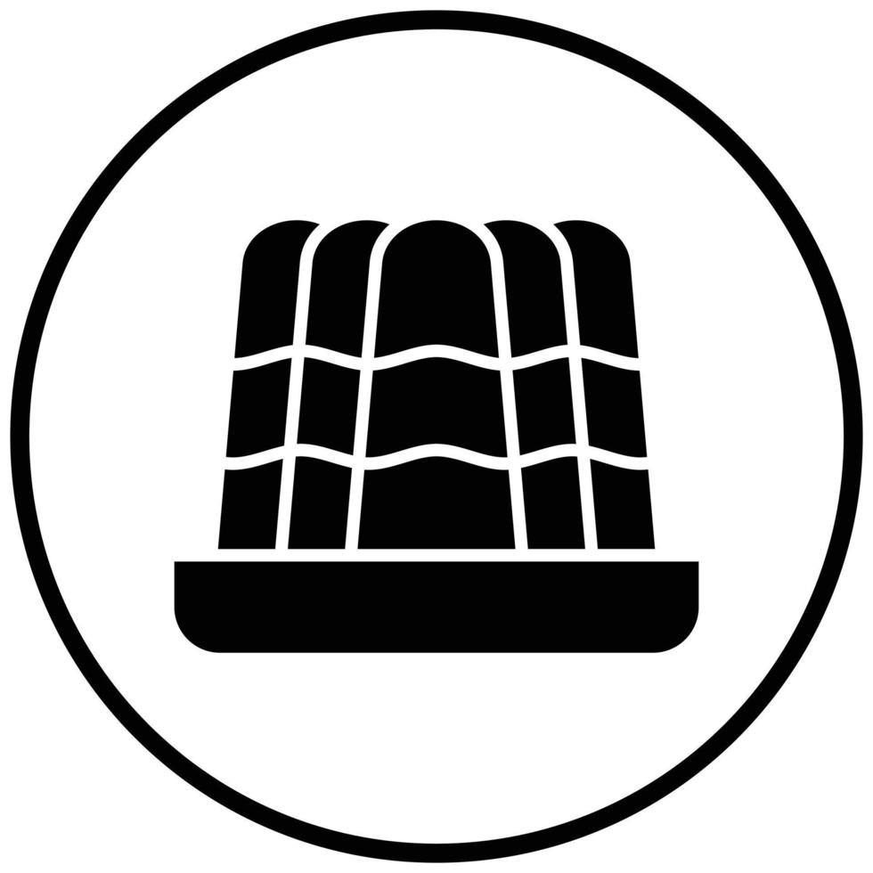 Pudding Icon Style vector