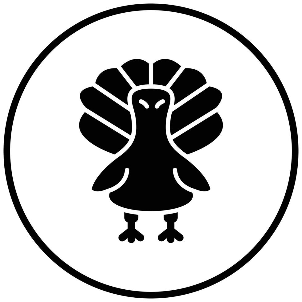 Turkey Icon Style vector