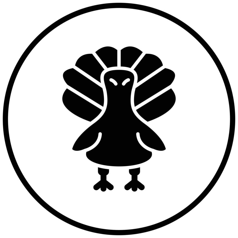 Turkey Icon Style vector