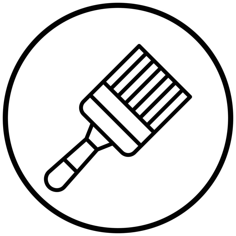 Paint Brush Icon Style vector