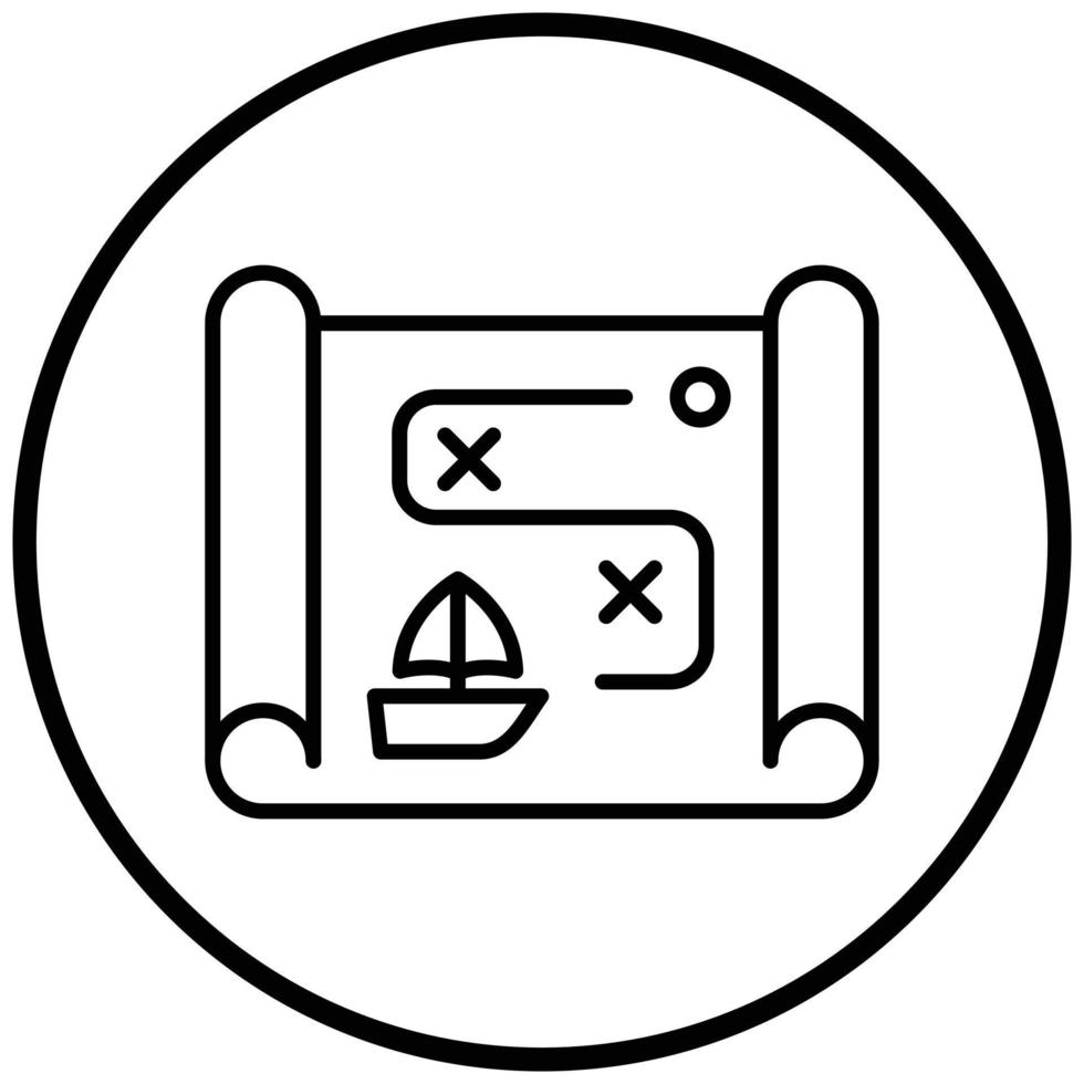 Map Icon Style vector
