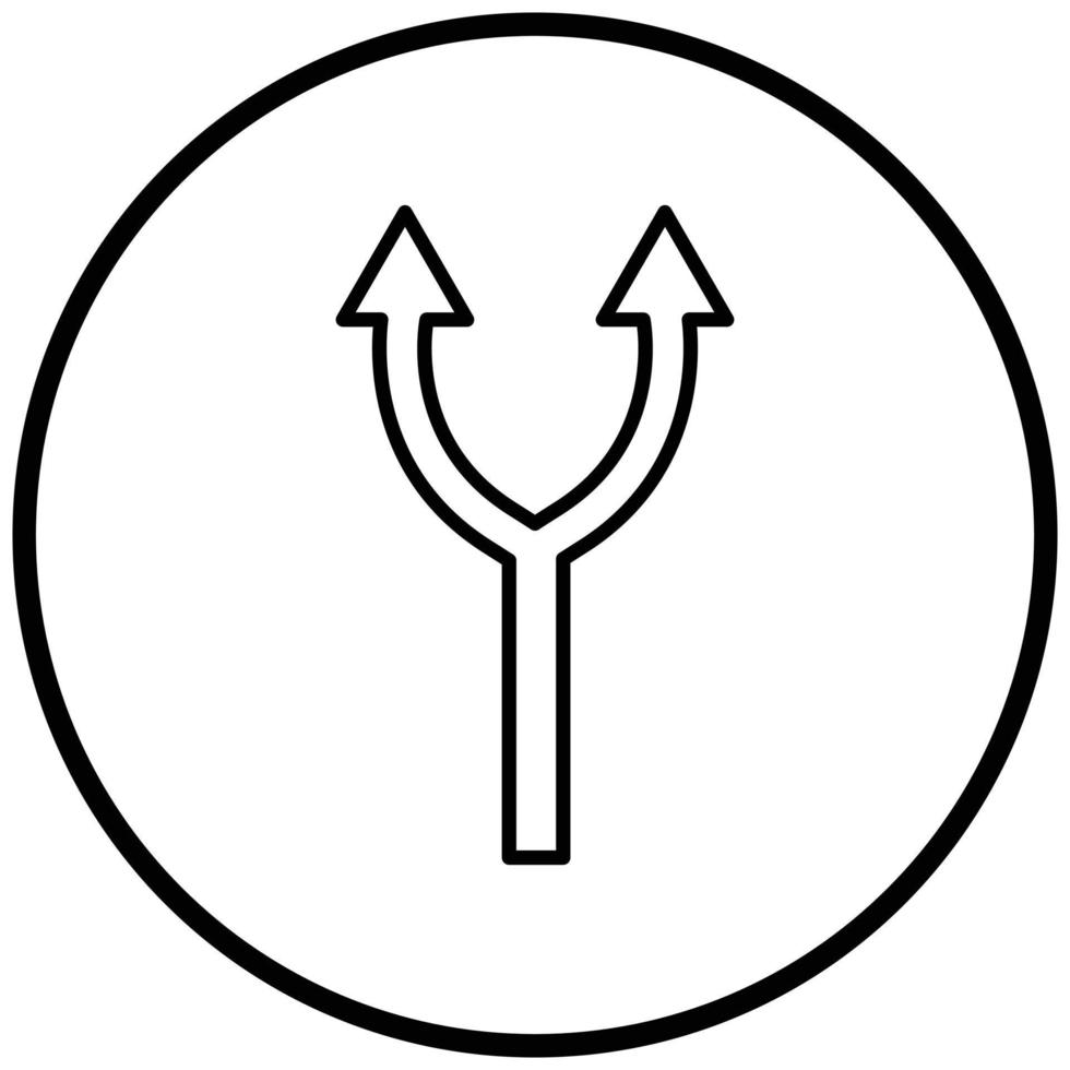 Split Icon Style vector