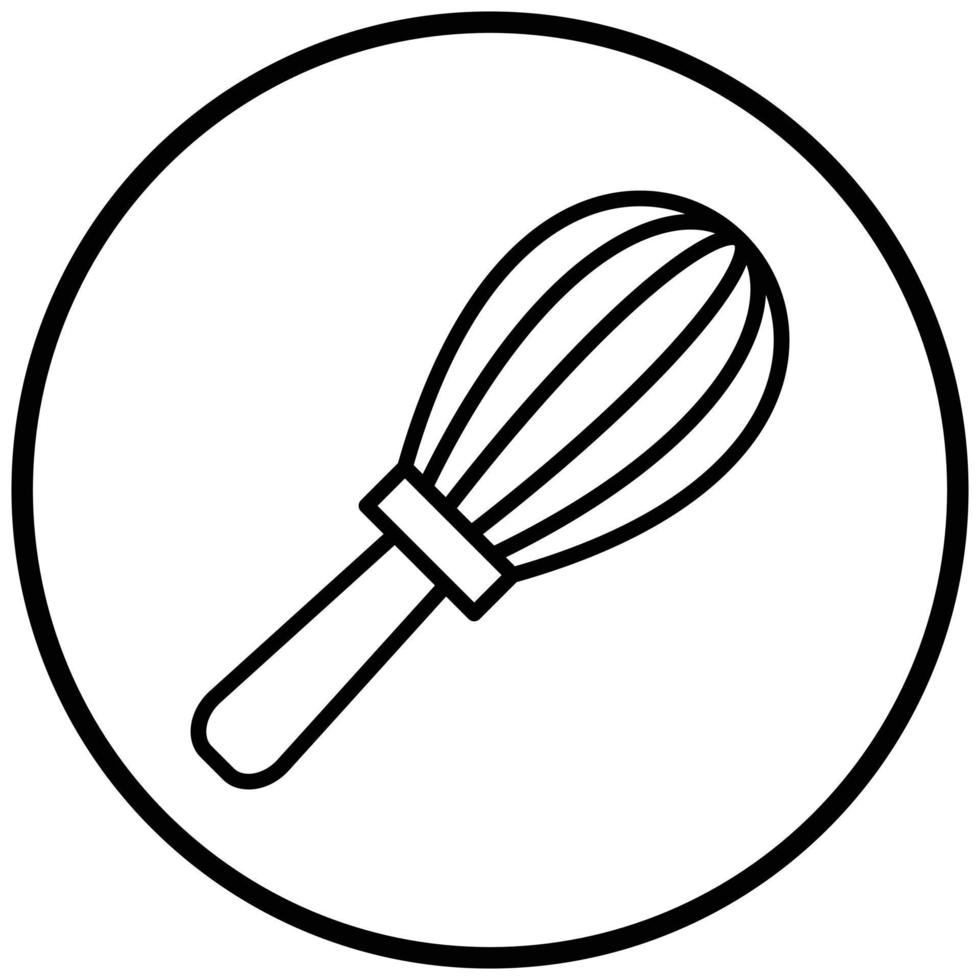 Whisk Icon Style vector