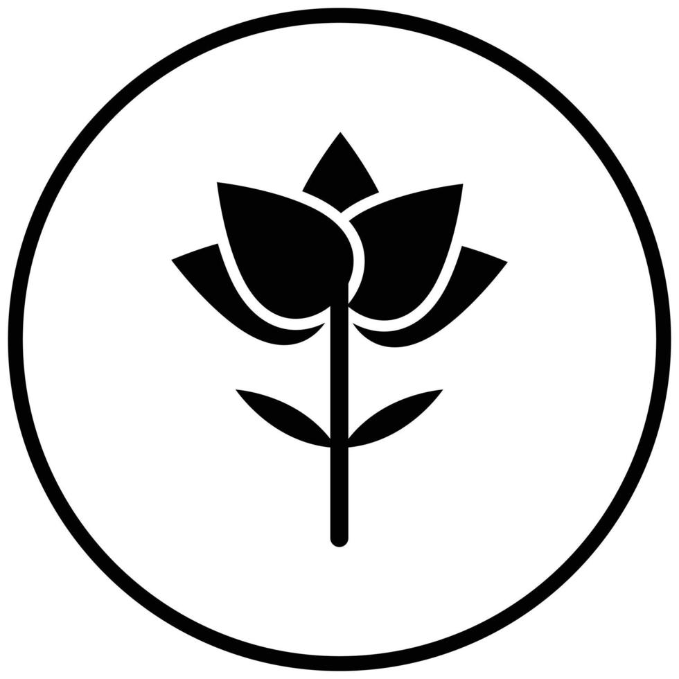 Tulip Icon Style vector