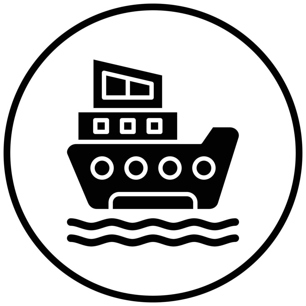 Boat Icon Style vector