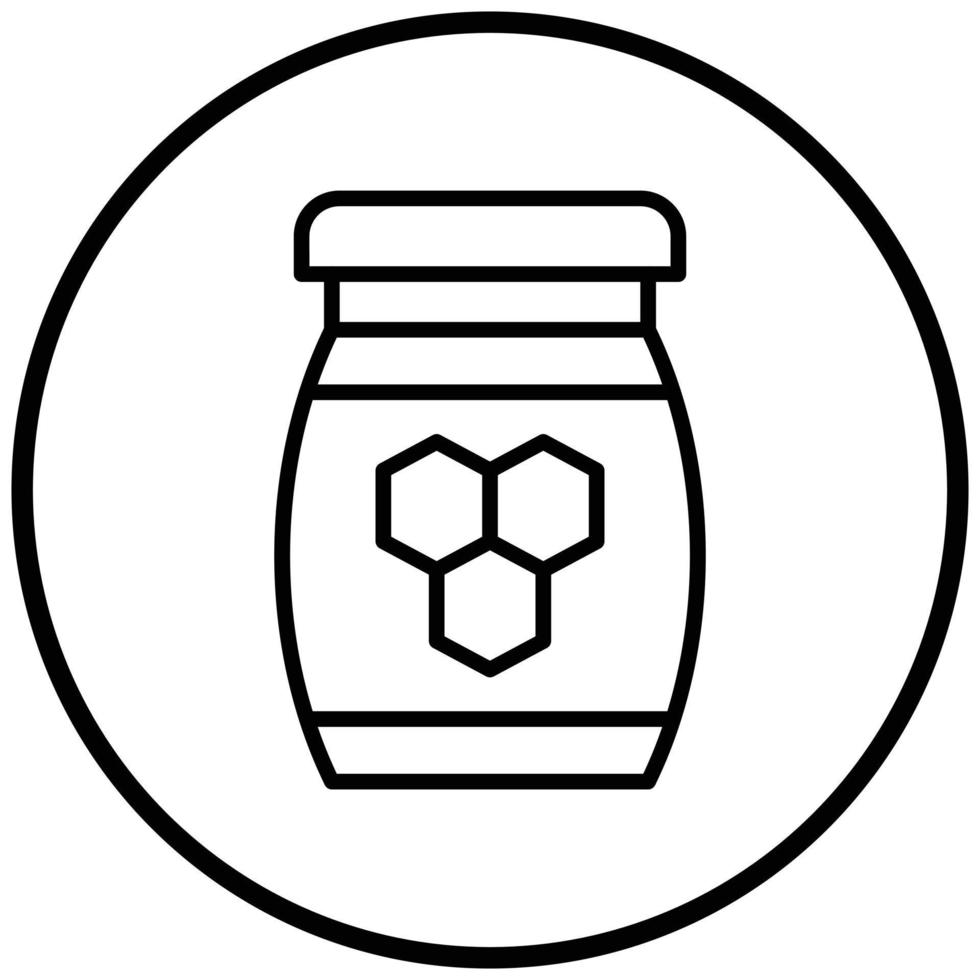 Honey Icon Style vector