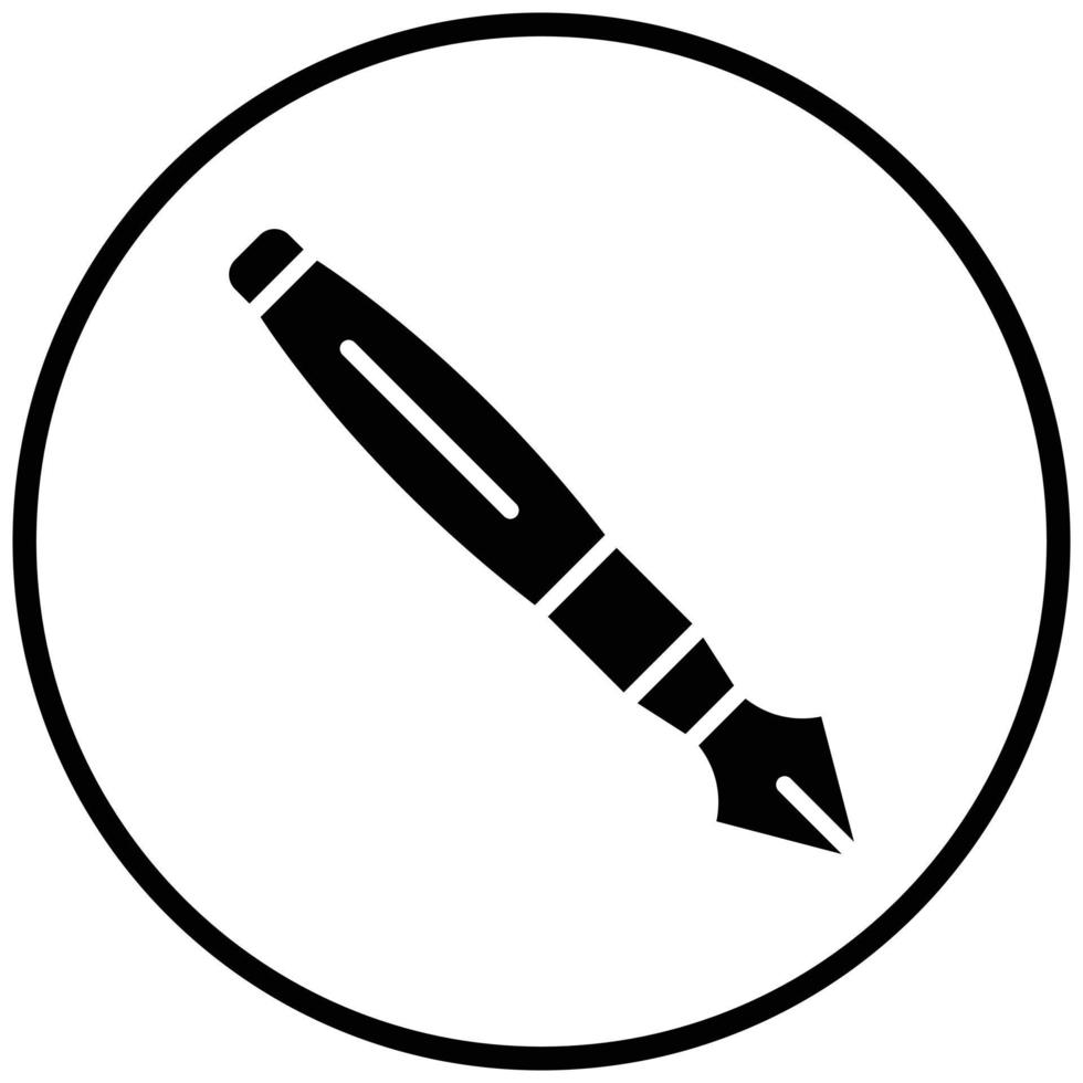 Pen Icon Style vector