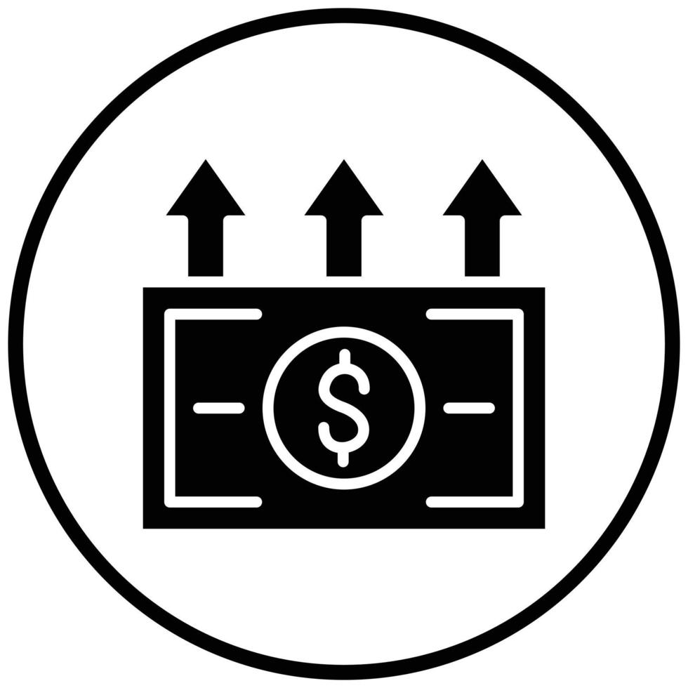 Revenue Icon Style vector