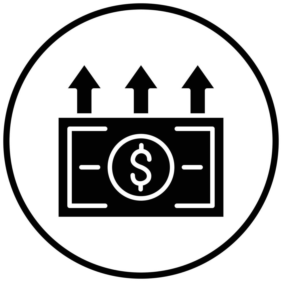 Revenue Icon Style vector