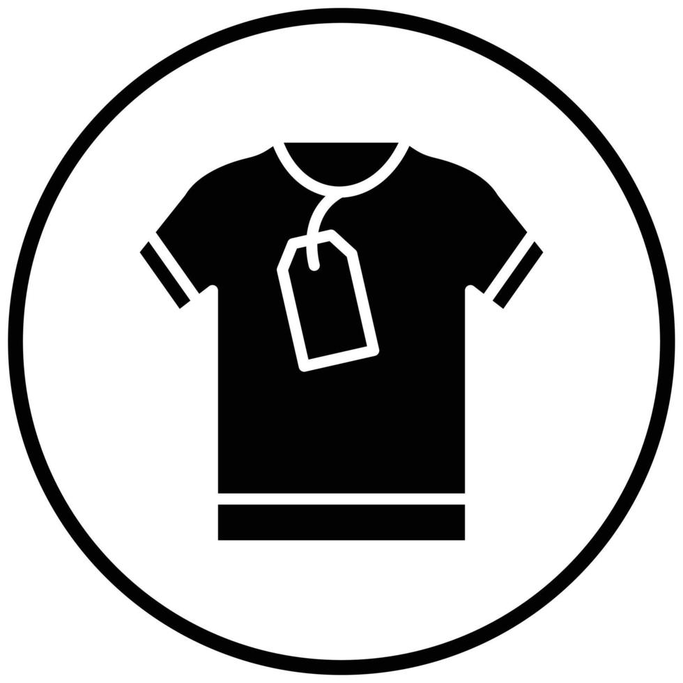 Shirt Sale Icon Style vector