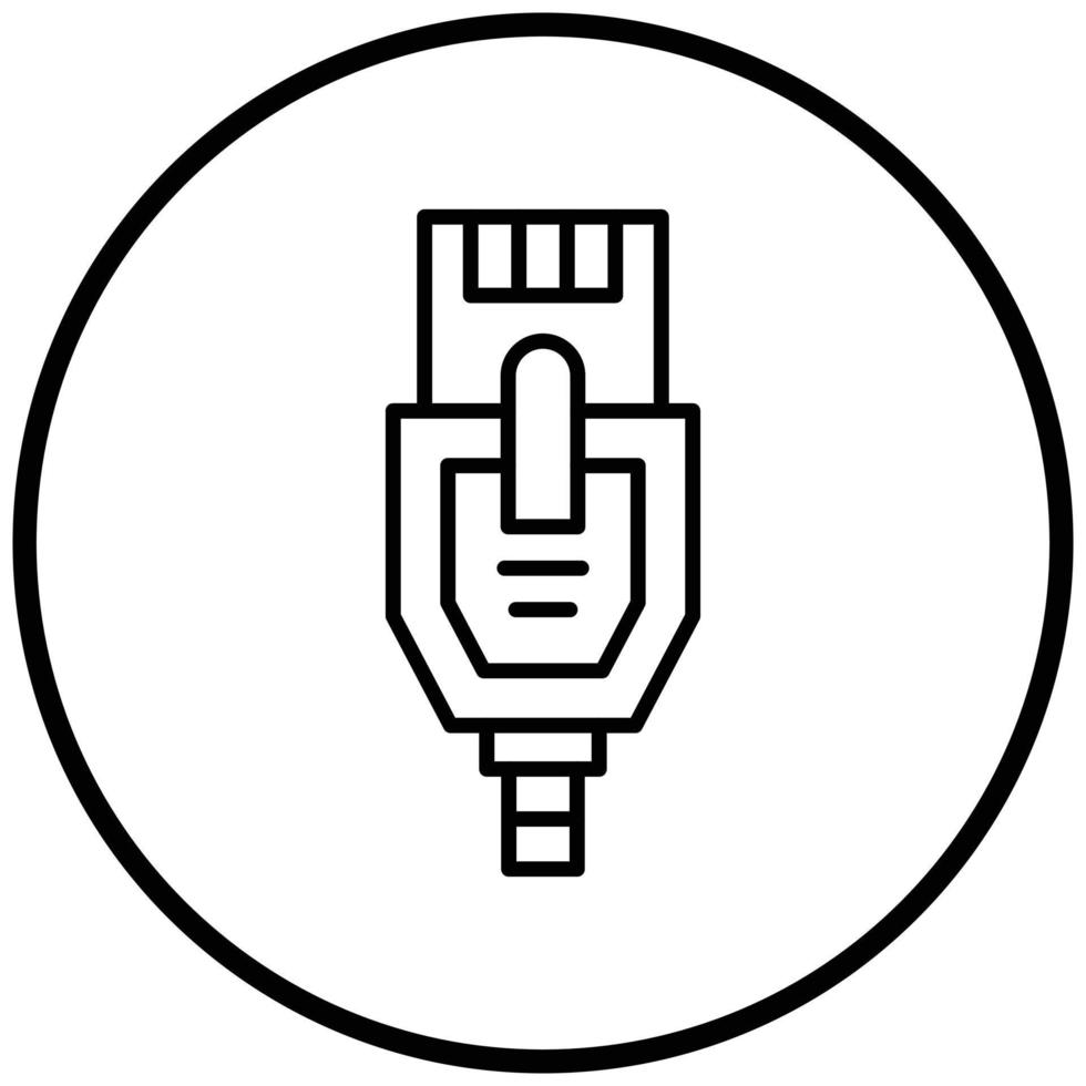 LAN Icon Style vector