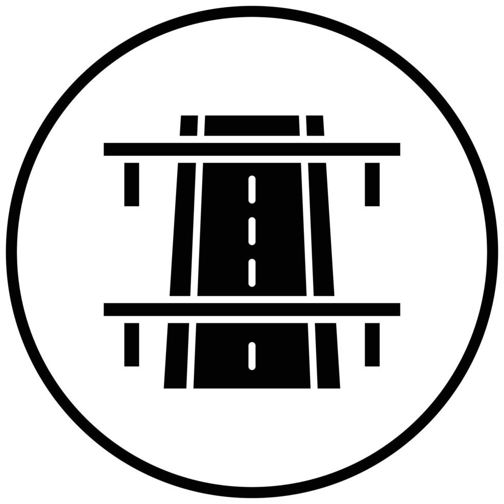 Highway Icon Style vector