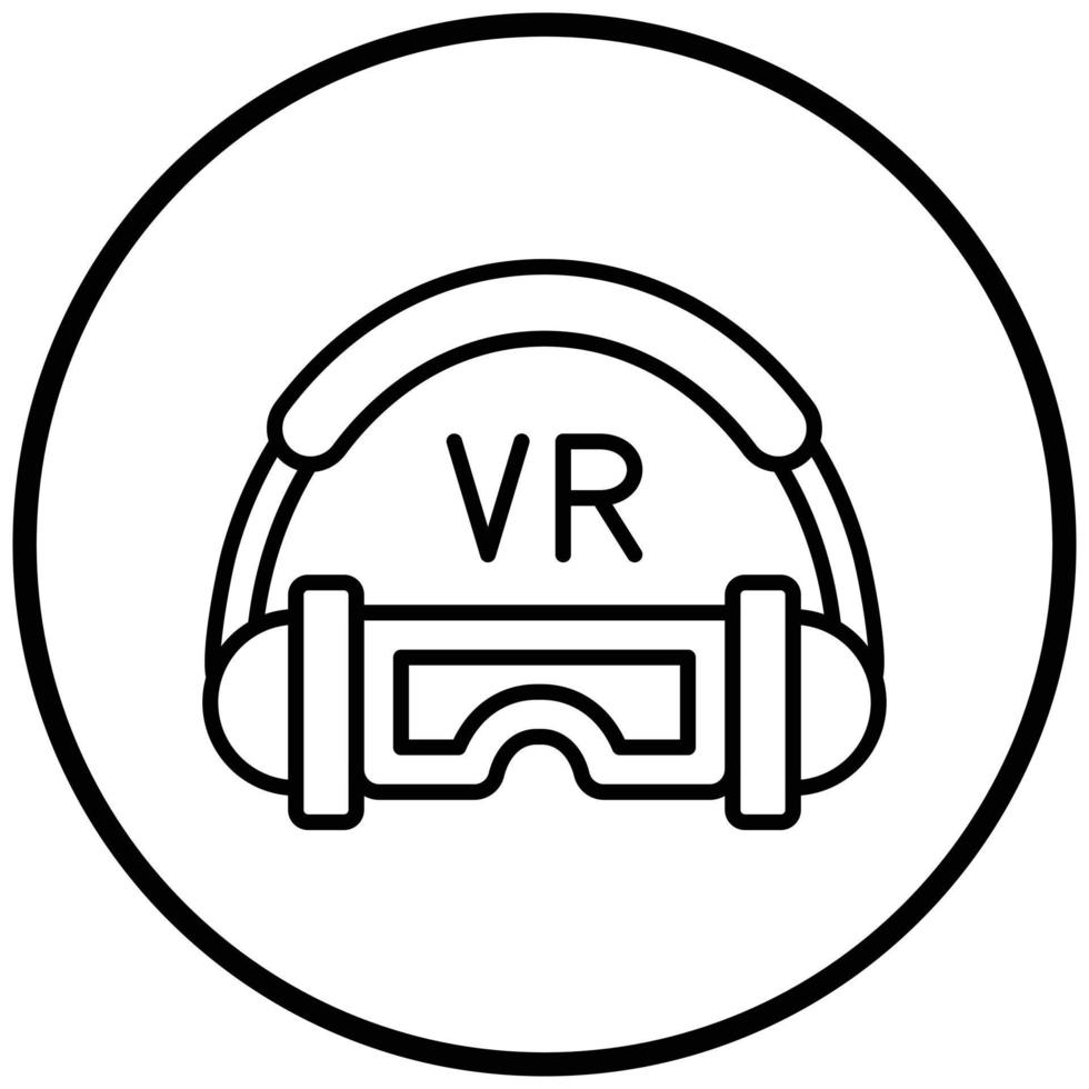 Headset Icon Style vector