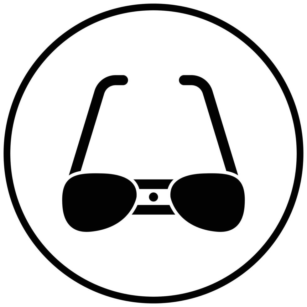 Smart Glasses Icon Style vector