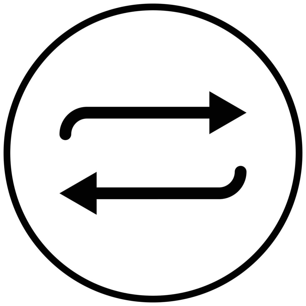 Repeat Icon Style vector